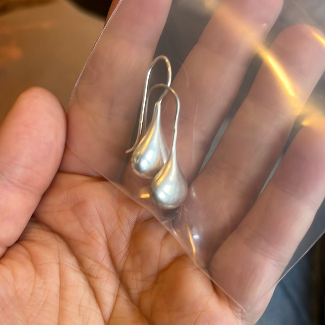 Sterling Silver tear drop earrings