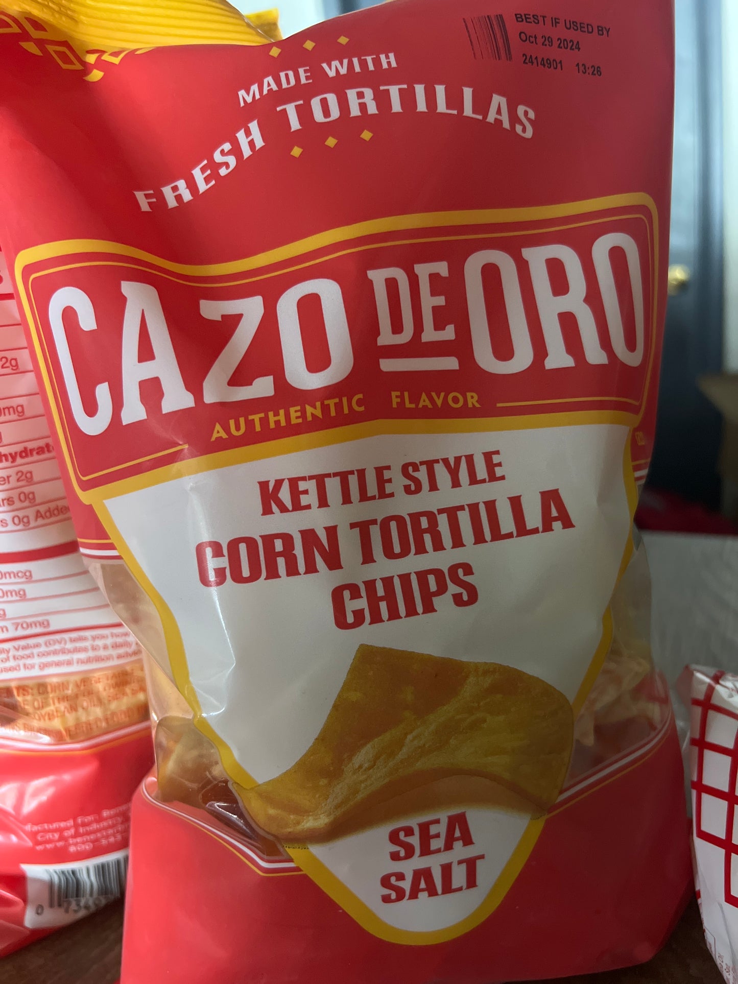 Cazo de Oro tortilla chips