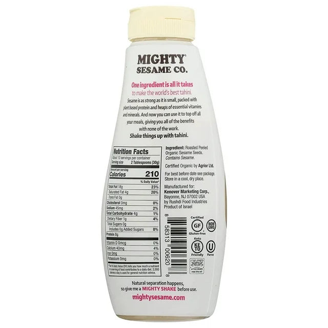 Mighty Sesame Organic Tahini