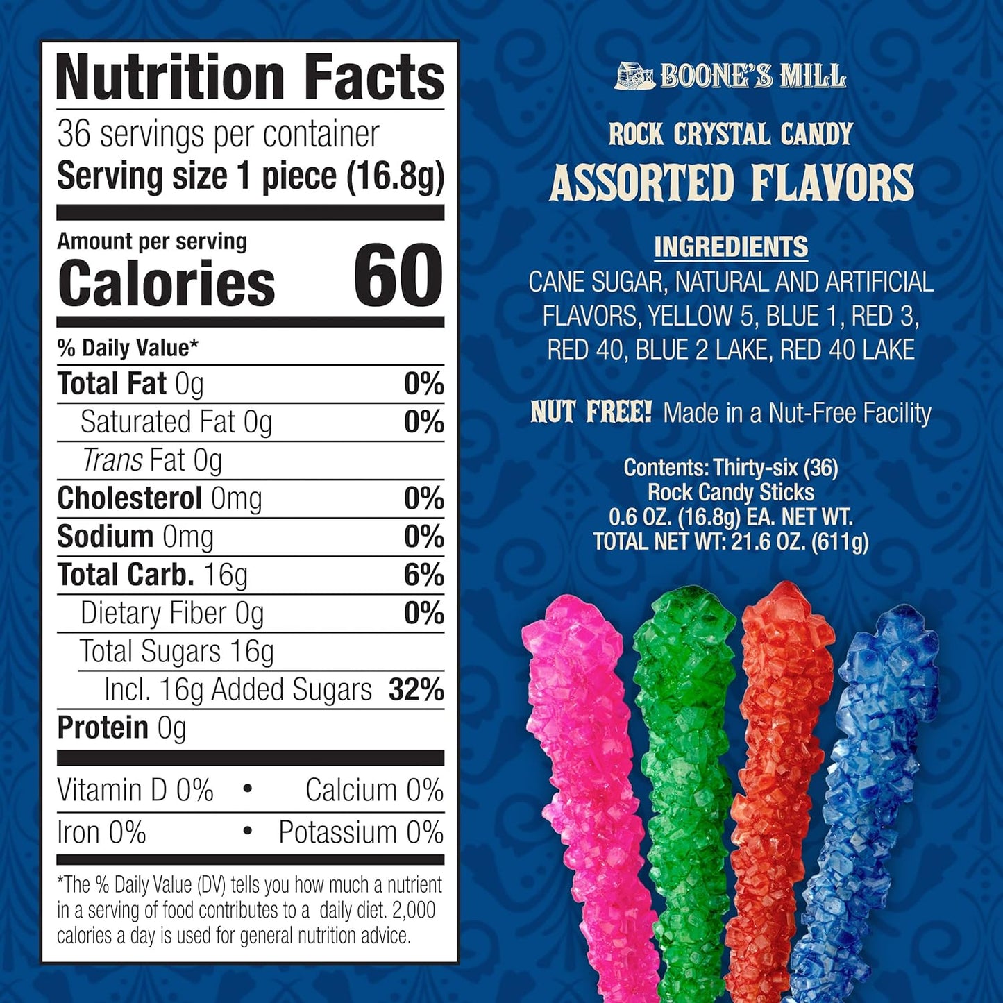 Boone's Mill XL Rock Candy