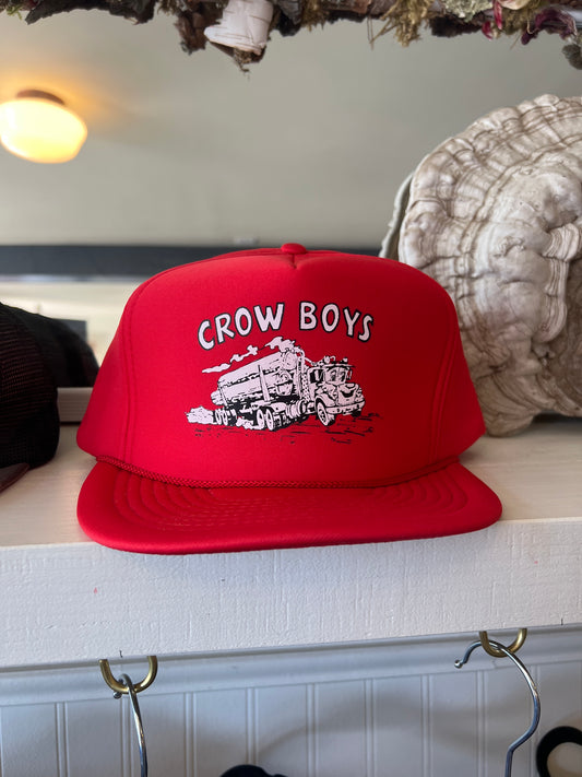 Crow Boys vintage trucker hat