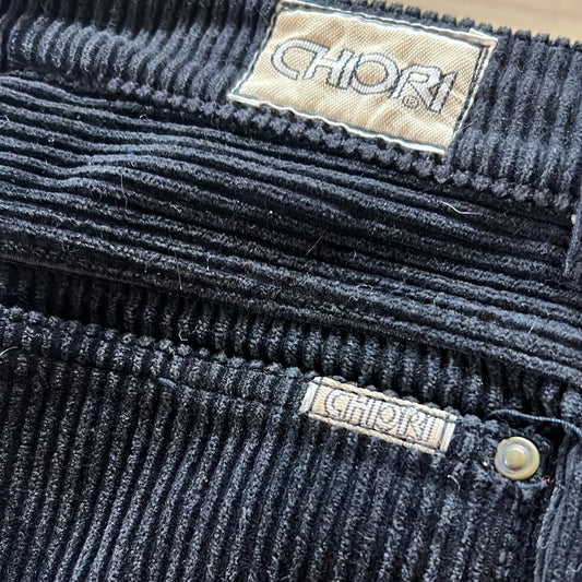 Chiori vintage corduroys black
