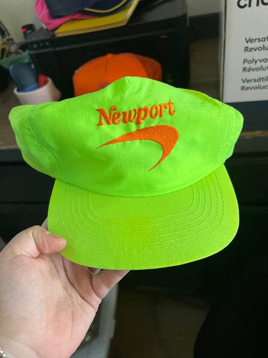 Newport neon hat vintage