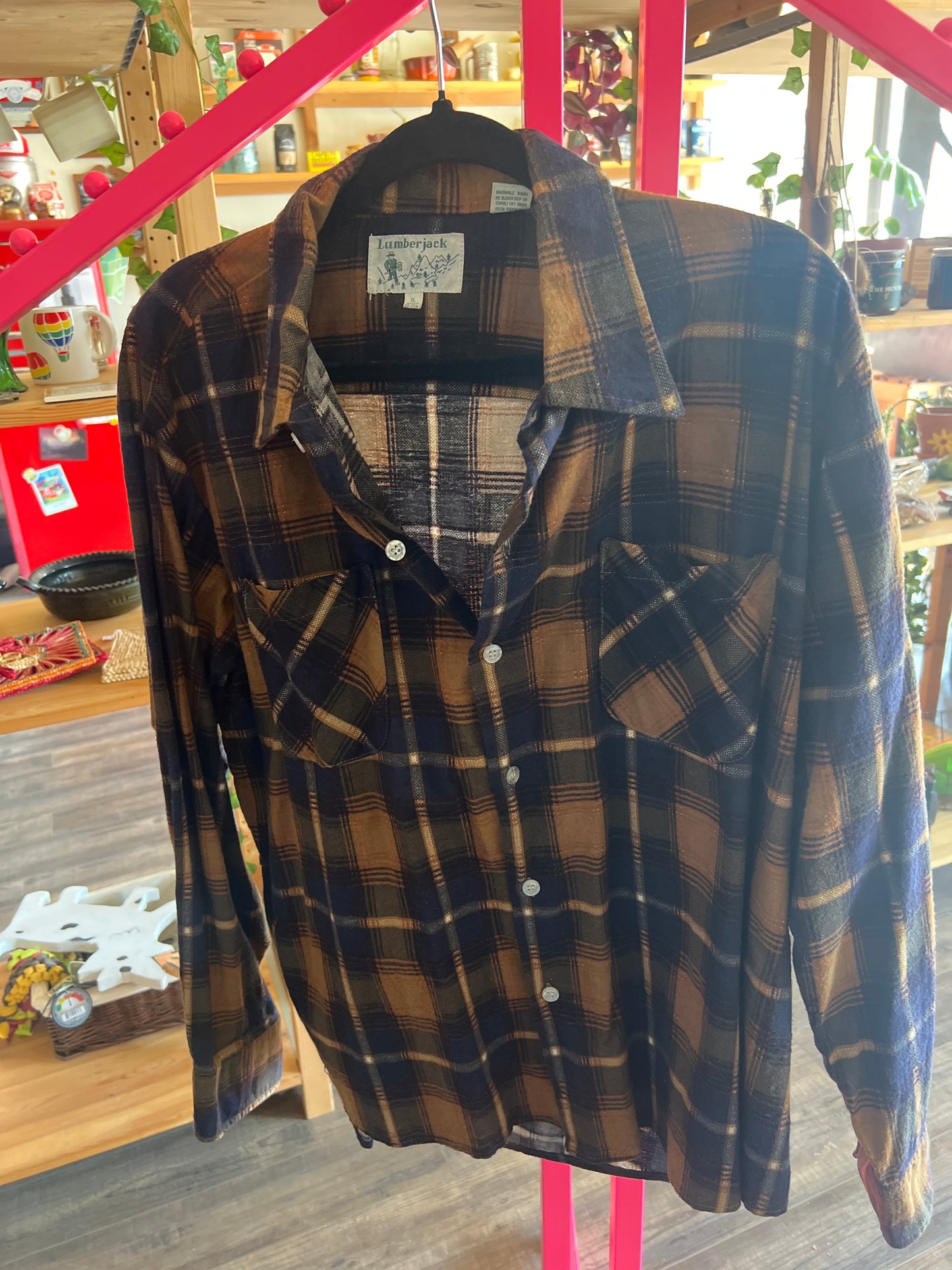Vintage lumberjack cotton shirt, Norbert