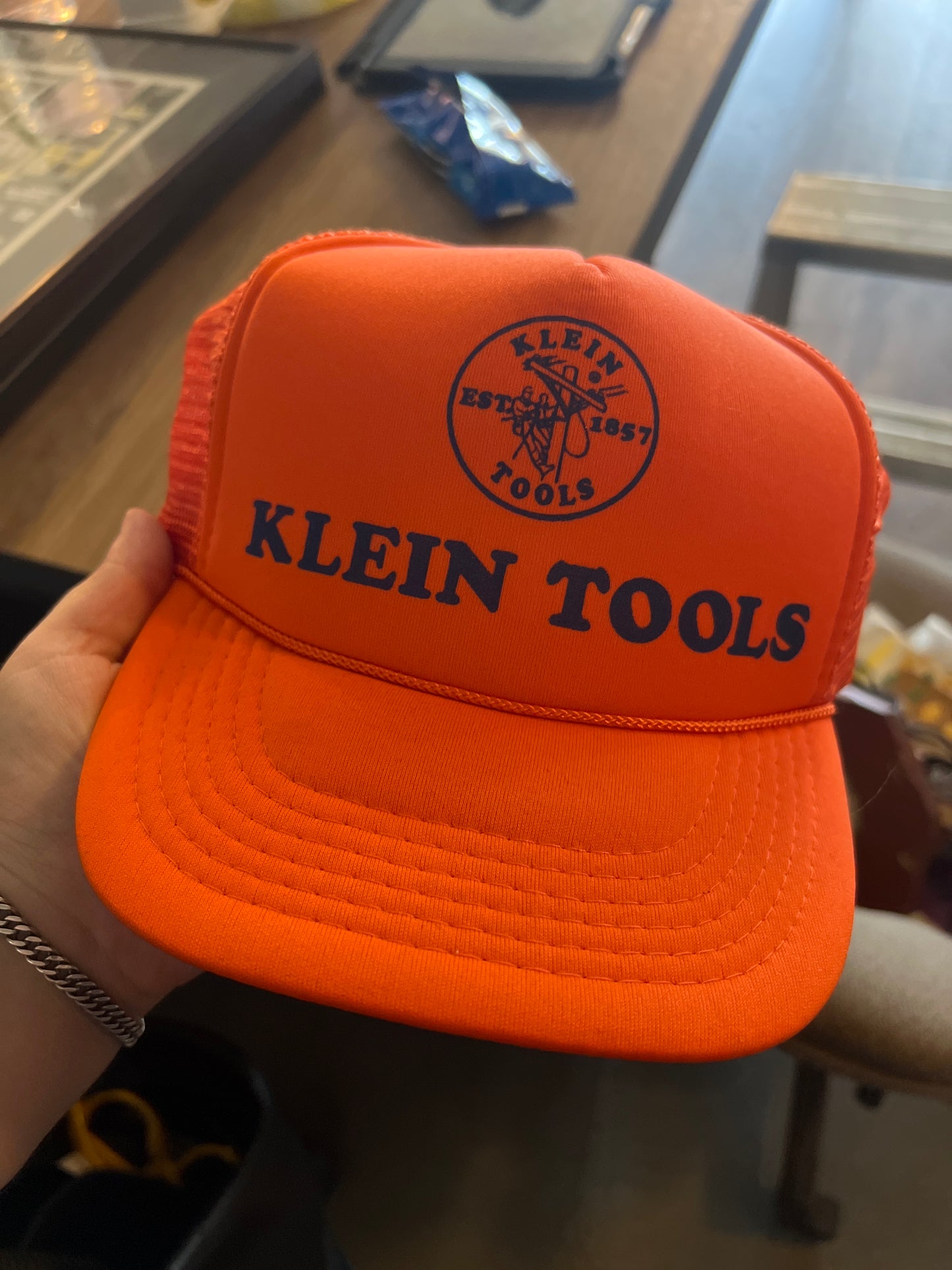 Klein tools trucker hat