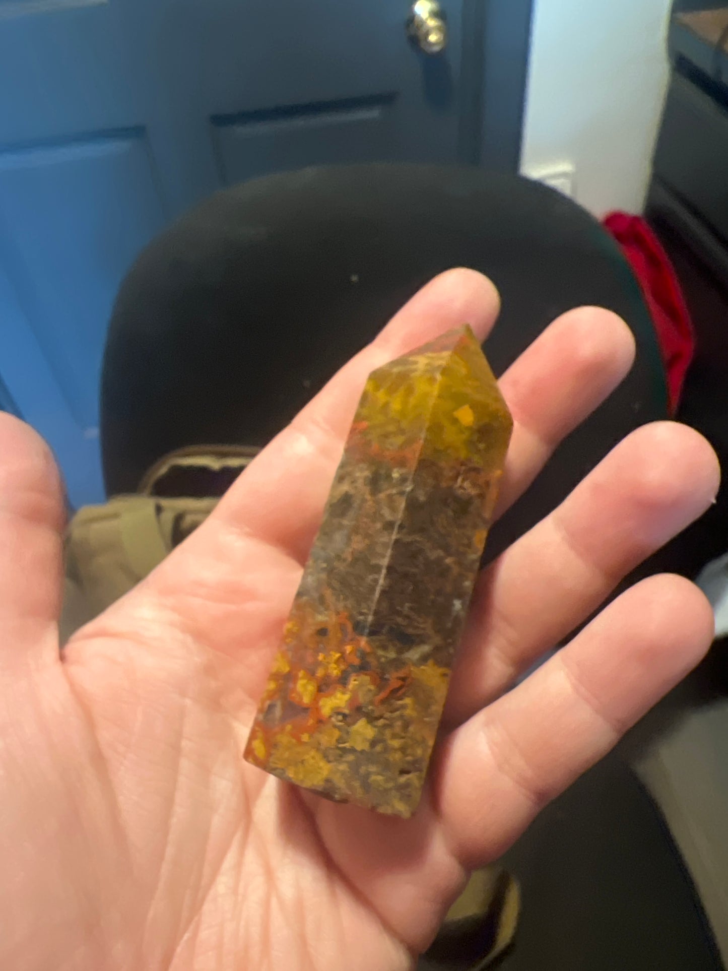 Surya Agate Obelisk crystal