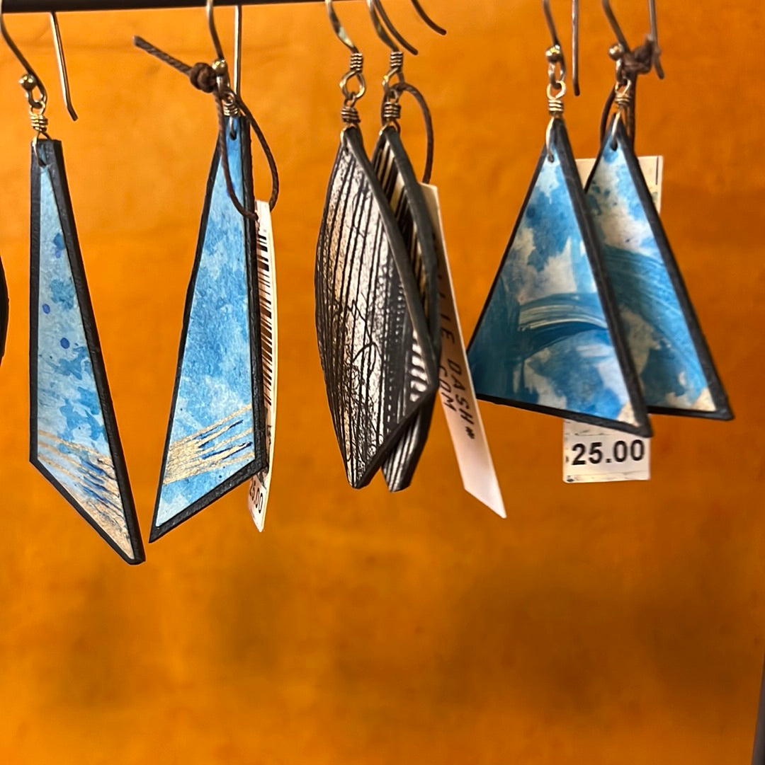 Mollie Dash Paper Earrings