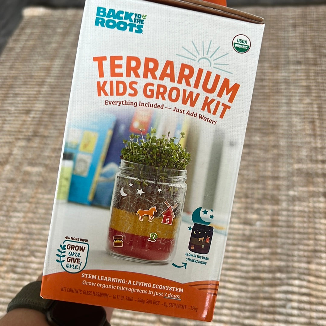 Kids terrarium grow kits