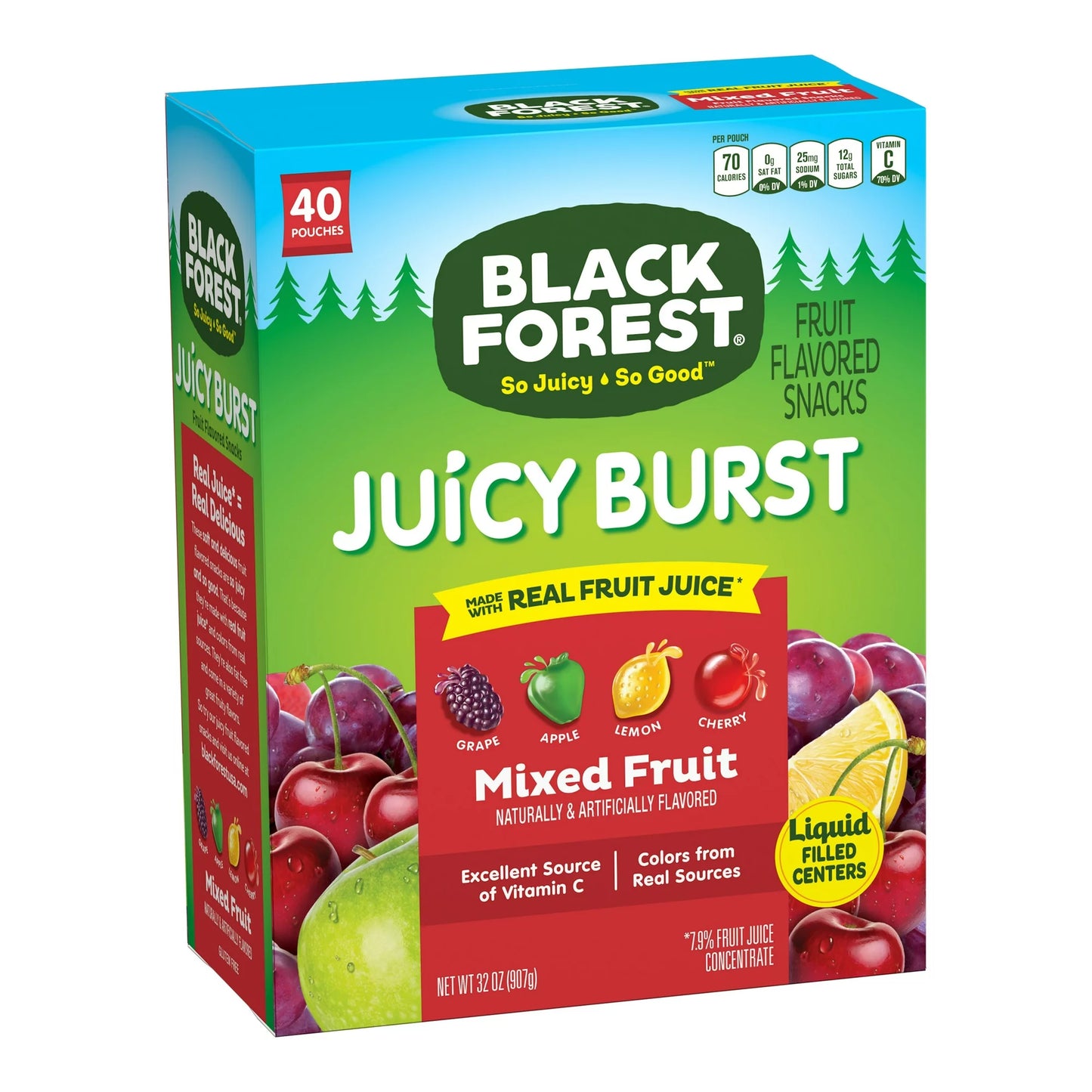 Black Forest Juicy Bursts Fruit Snacks (2)