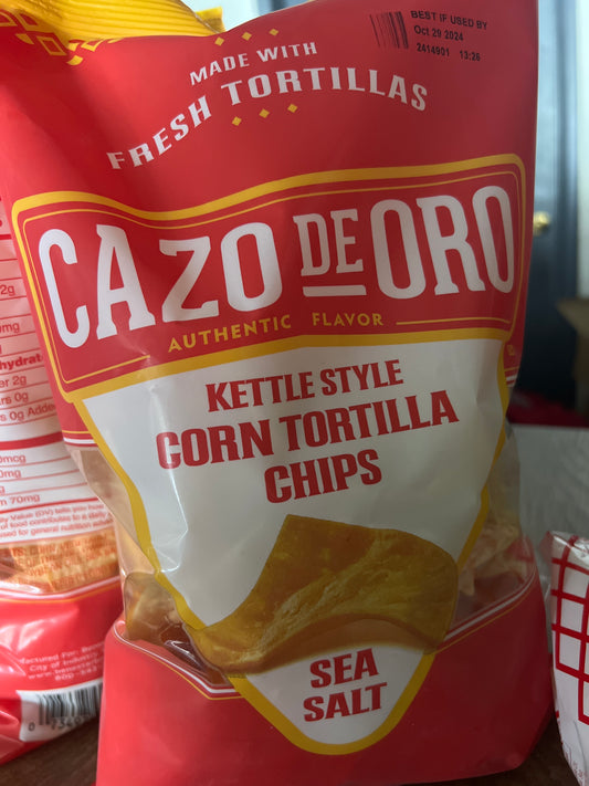 Cazo de Oro tortilla chips