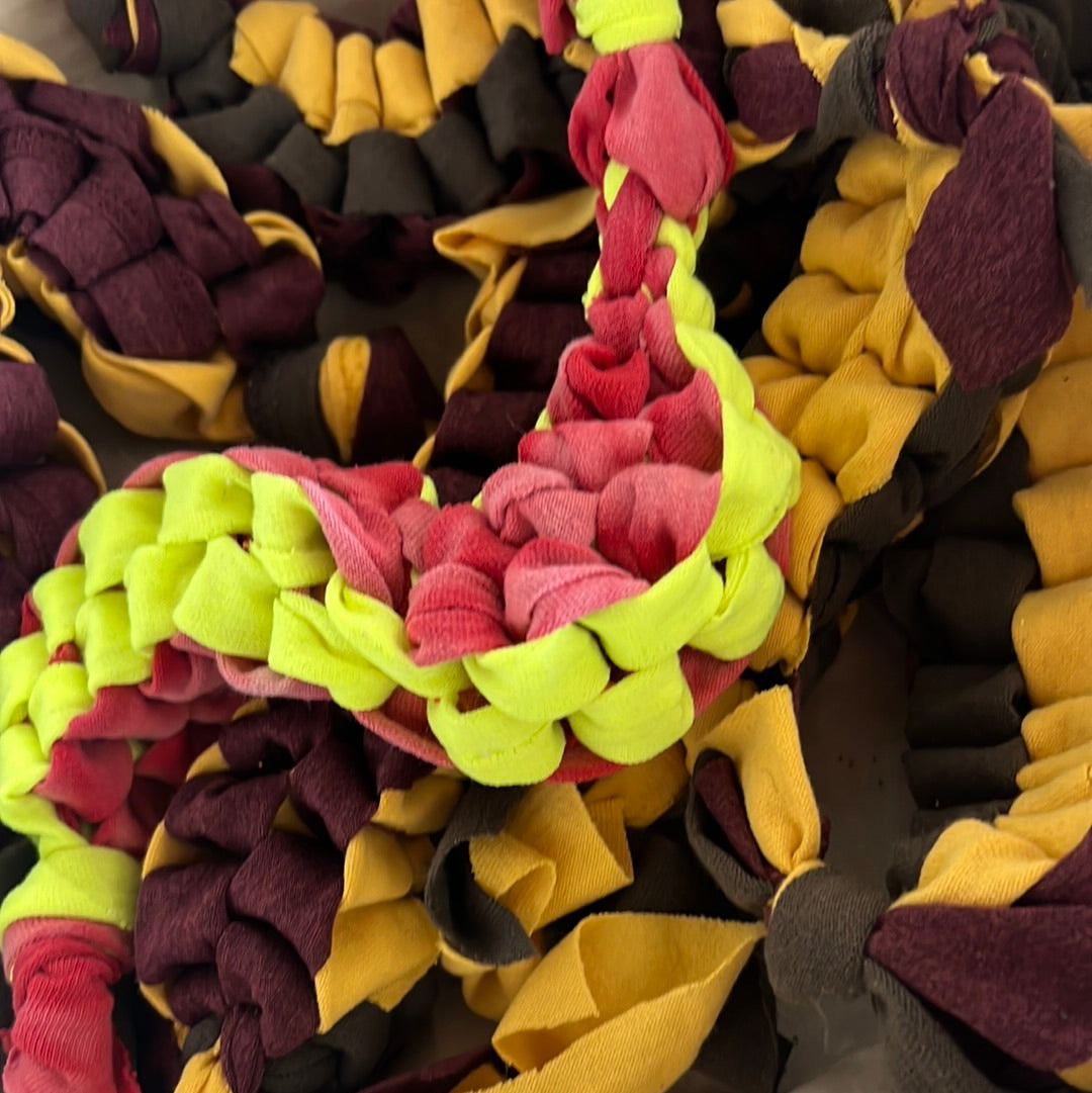 Dog toy Recycle T handmade