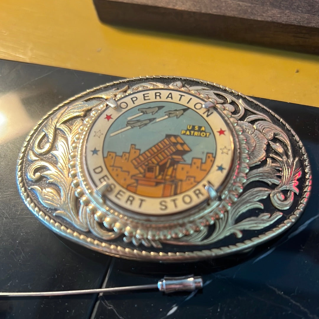 Vintage Desert Storm Belt Buckle