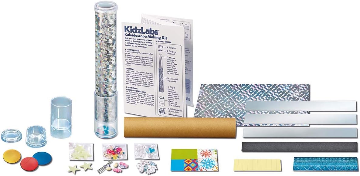 KidzLabs Kaleidoscope Making Kit