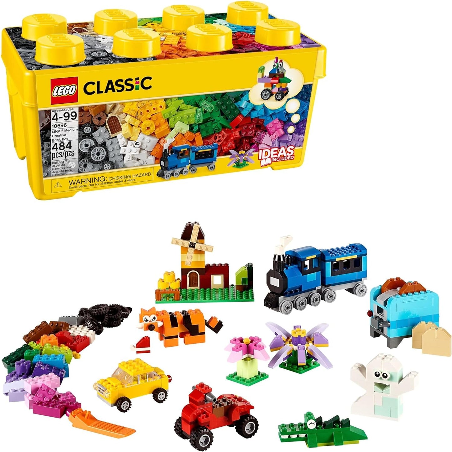 LEGO Classic Medium Creative Brick Box Building Toy Set