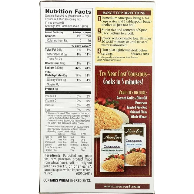 Near East, Rice Pilaf