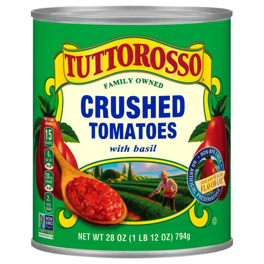 Tuttorosso Crushed Tomatoes with Basil