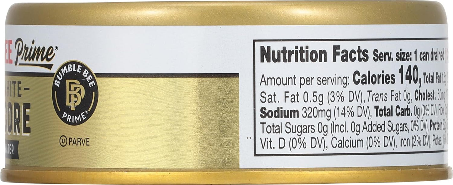 Wild Caught Solid White Albacore Tuna