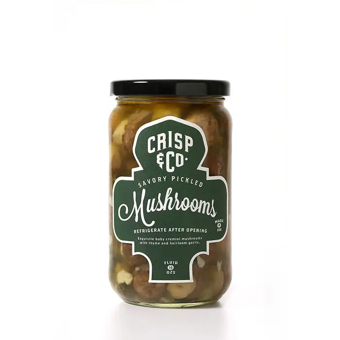 Crisp & Co. Savory Pickled Mushrooms